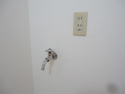 【洗面所】 | スプリングガーデン | 洗濯水栓