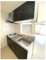 菊池郡菊陽町大字原水の賃貸マンションのキッチン|キッチンでお料理をお楽しみください