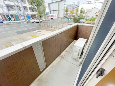 【バルコニー】 | ビラーション赤坪【名古屋市賃貸・ALSOK】