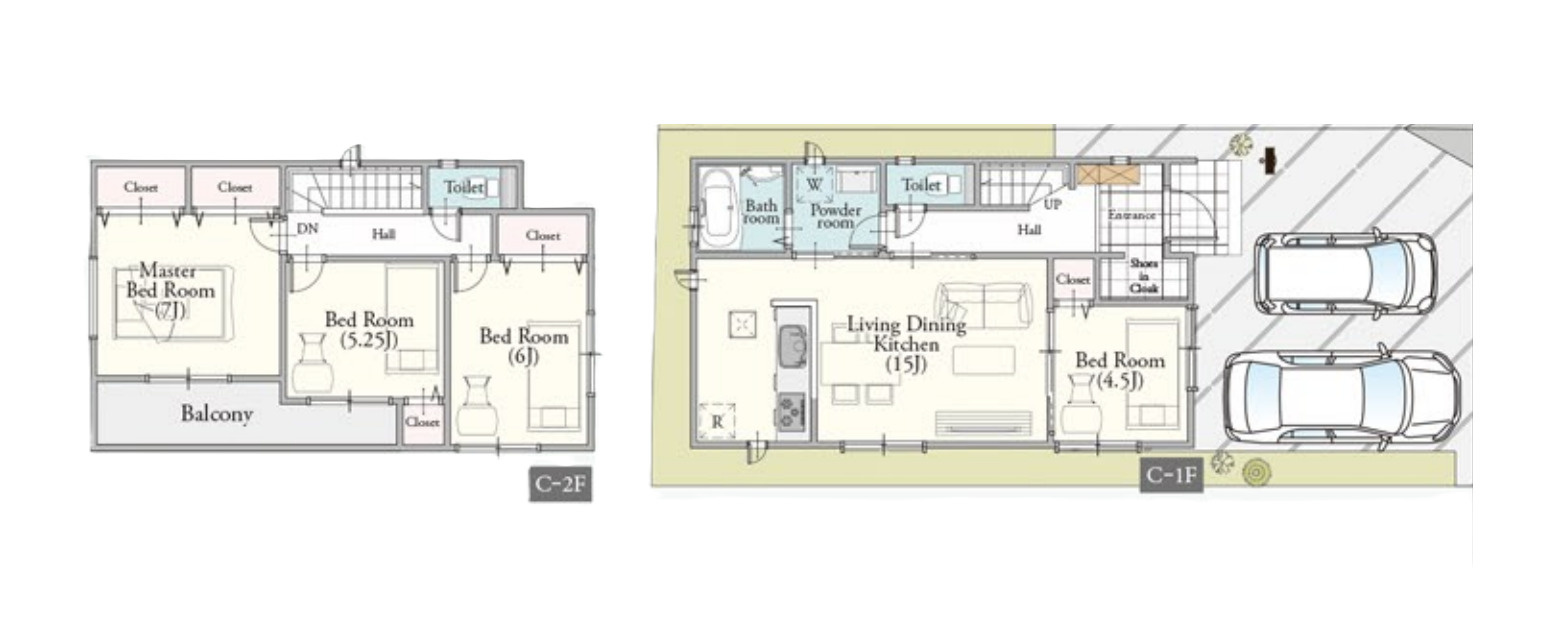 さいたま市見沼区大和田町1丁目559番　新築一戸建て　ハートフルタウン　C