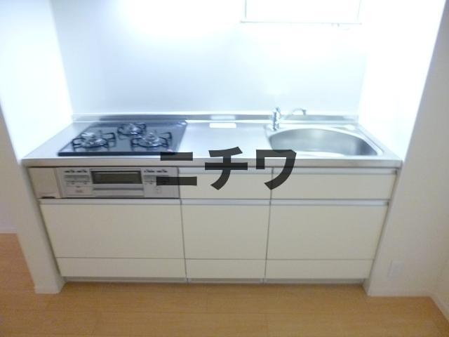 フェリーチェのその他|★グリル付システムキッチン（３口コンロ）★