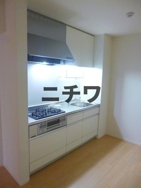 フェリーチェのキッチン|★グリル付システムキッチン（３口コンロ）★