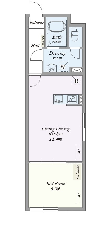 新宿WEST PLACEの間取り|新宿WEST PLACE