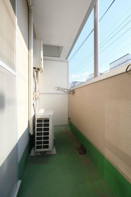 サンセール尾久のバルコニー