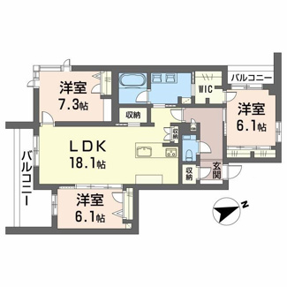 【間取り】 | リオリエント加納本町