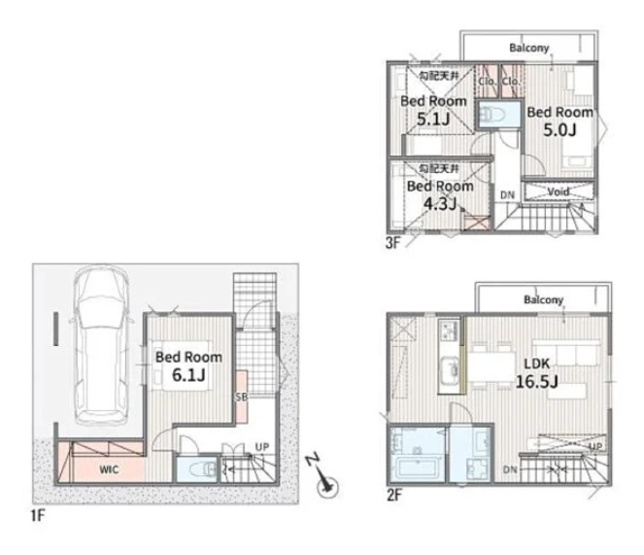 【洋室】 | 市川市新田3丁目320① | 
