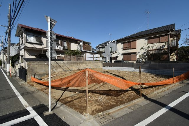清水3丁目・売地の外観