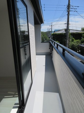 【仲介手数料無料】新築戸建　嵐山町志賀1-43（全1棟）のバルコニー