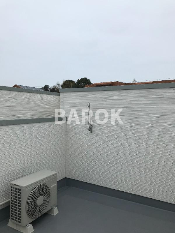 福岡市中央区谷２丁目のアパートのバルコニー