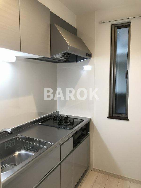 福岡市中央区谷２丁目のアパートのキッチン