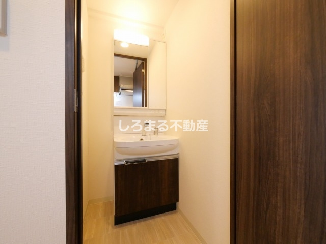 プレサンス玉造ザライブの洗面所