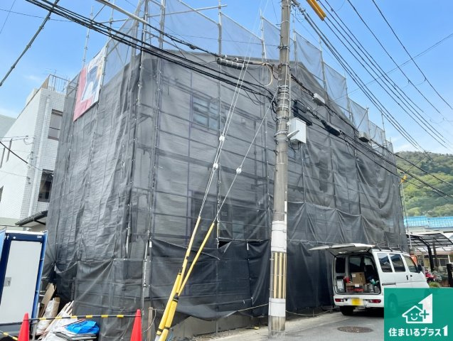 京都市山科区大宅五反畑町　第1期　新築一戸建ての外観|現在建築中！落ち着いた街並みで新生活を始めることが出来そう！周辺の物件も併せてご紹介させて頂きます！