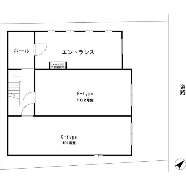 コンポジット駒込の区画図