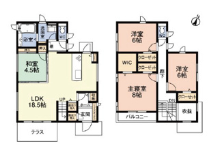 【間取り】 | 千葉市緑区おゆみ野５丁目　中古戸建　JR外房線「鎌取」駅