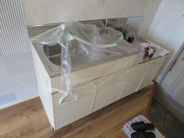 加東市山国のハイツのキッチン