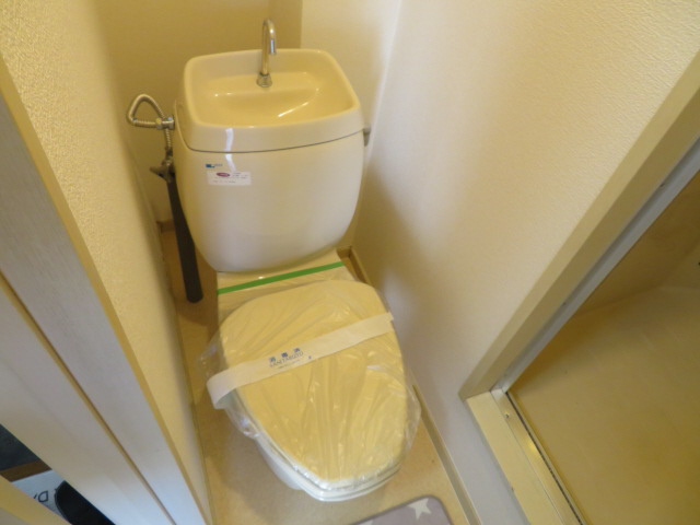 加東市山国のハイツのトイレ