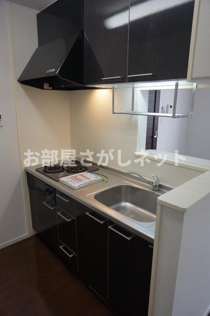 新宿区戸山１丁目のマンションのキッチン