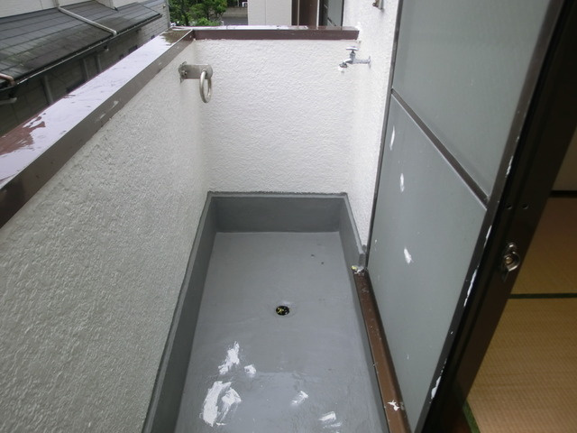 ハイム高城のバルコニー|南に面したバルコニーです。