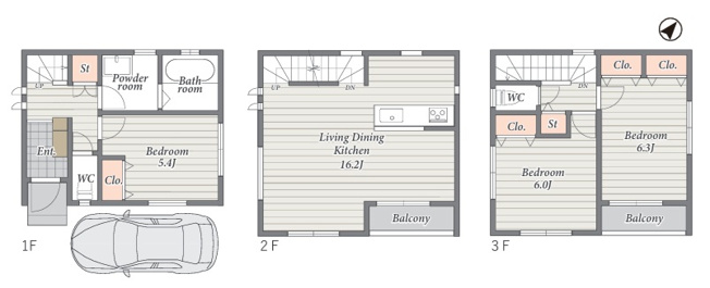 【間取り】 | 市川市福栄1丁目