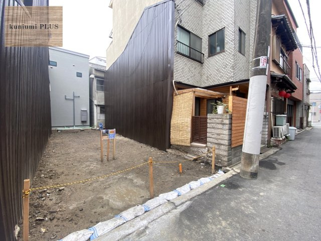 大阪市東成区中道2丁目の前面道路含む現地写真