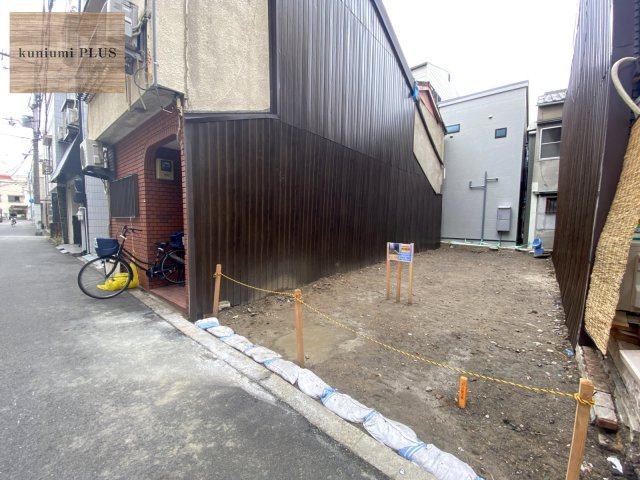 大阪市東成区中道2丁目の前面道路含む現地写真