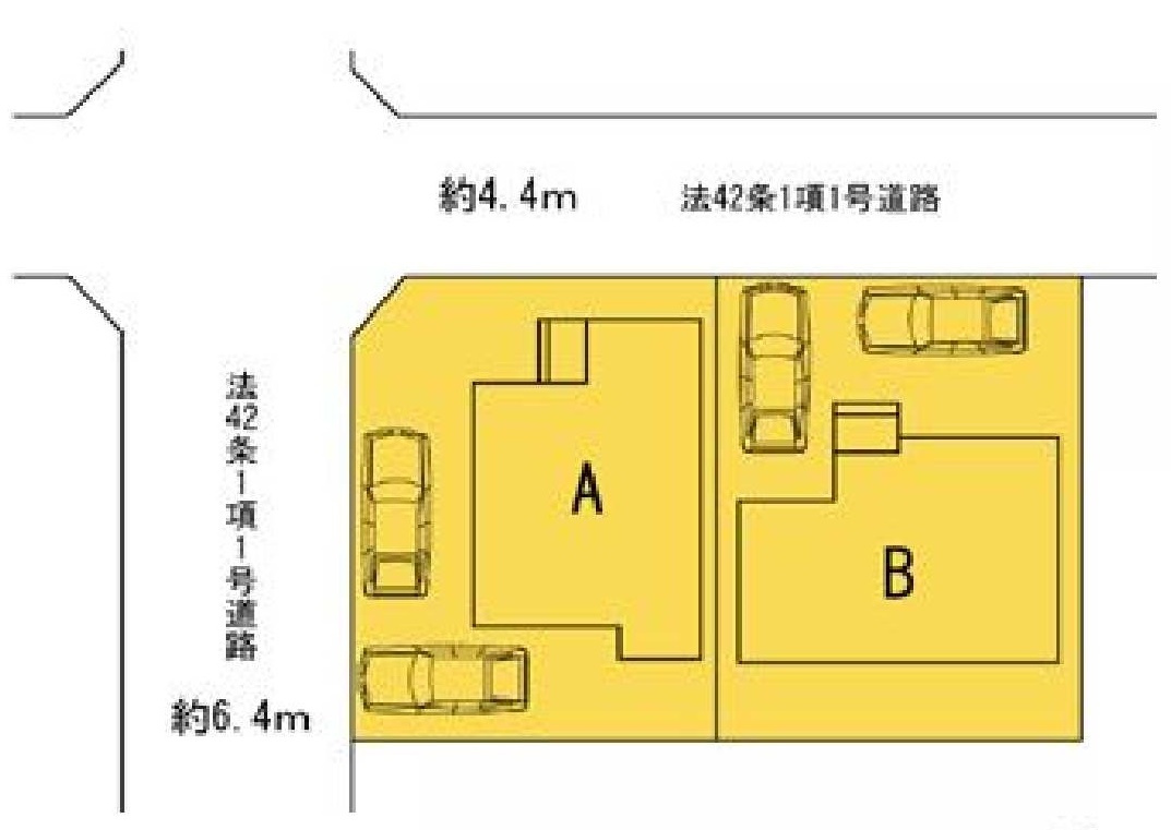 【横浜市保土ケ谷区境木本町19-14全2棟新築戸建て】★仲介手数料無料★（権太坂小学校・境木中学校）の区画図