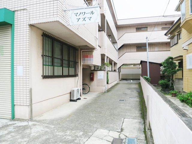 マノワールアズマのエントランス|入口はこちらからです！