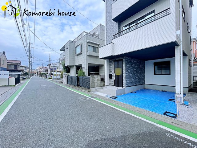 さいたま市北区宮原町　18期　新築一戸建て　グレース　01の前面道路含む現地写真|前面道路含む現地写真です