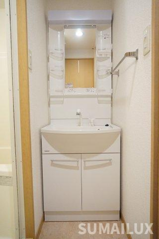 熊本市東区健軍２丁目の賃貸マンションの独立洗面台