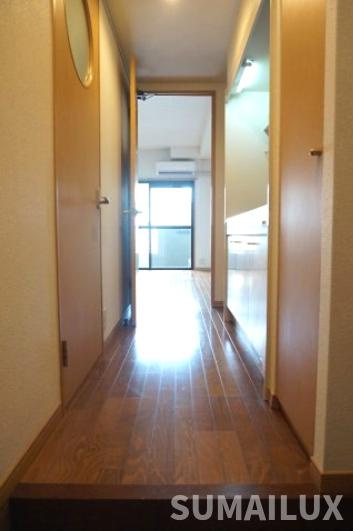 熊本市東区健軍２丁目の賃貸マンションの玄関