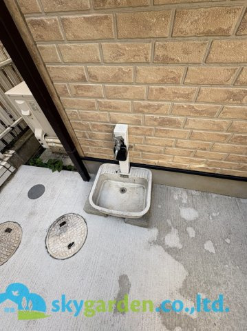 茅ヶ崎市高田　中古住宅のその他|外水栓