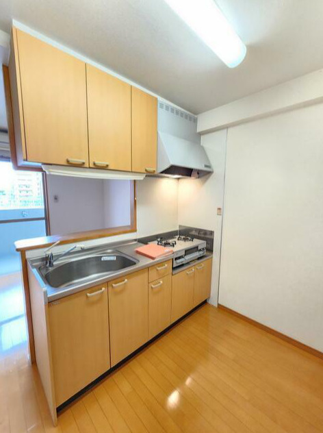 熊本市中央区水前寺３丁目の賃貸マンションのキッチン