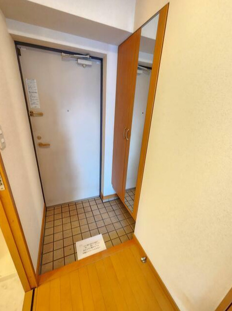 熊本市中央区水前寺３丁目の賃貸マンションの玄関