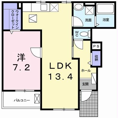 サニーサイドの間取り