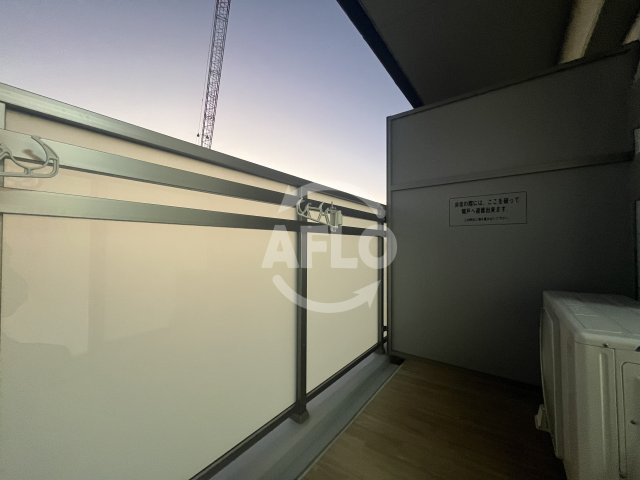 エスリード大阪デュアルゲートの洋室|エスリード大阪デュアルゲート　バルコニー