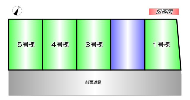 クレイドルガーデン和歌山市有本　第４の区画図