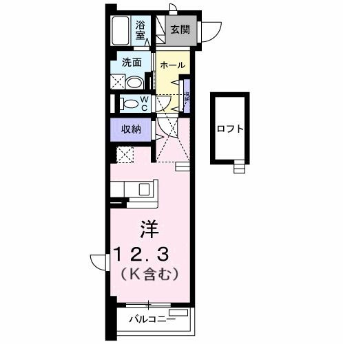 プラネットＡ　　刈谷市近郊の賃貸はクラスホームの間取り