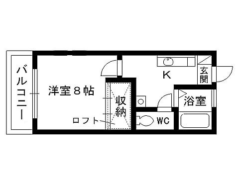 コンフォートいずみの間取り