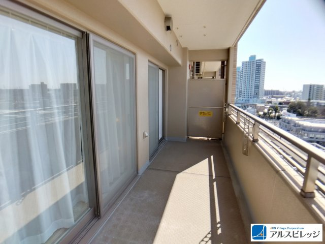 アステールふじみ野イーステーションのバルコニー