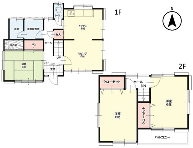 【間取り】 | 熊谷市小島　中古住宅  