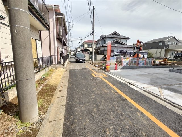 【前面道路含む現地写真】の画像
