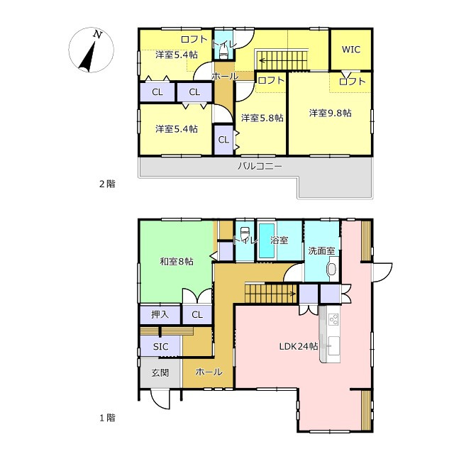 メゾンアール宮園の間取り