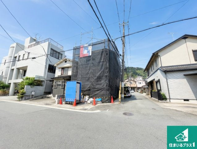 京都市山科区大宅五反畑町　第1期　新築一戸建ての外観|現在建築中！落ち着いた街並みで新生活を始めることが出来そう！周辺の物件も併せてご紹介させて頂きます！