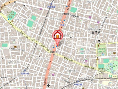 【地図】 | アーバネックス戸越