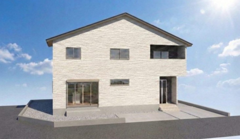 京都市山科区大宅五反畑町　第1期　新築一戸建ての外観パース