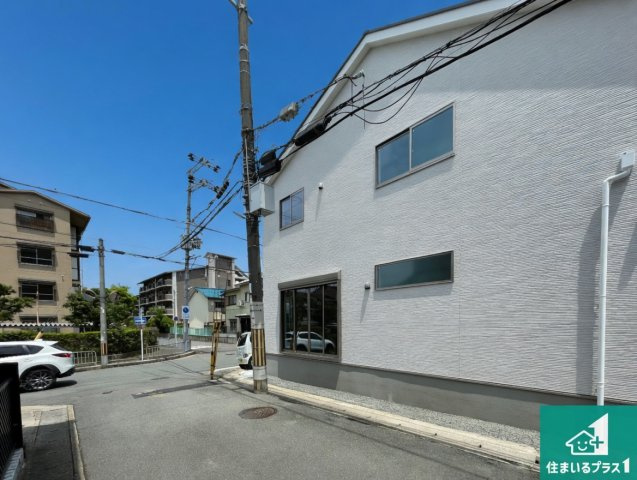 京都市山科区大宅五反畑町　第1期　新築一戸建ての外観|安心の10年保証！外観を美しく保ち、雨水で汚れを落とします！気になることがありましたら、お気軽にお問い合わせください！