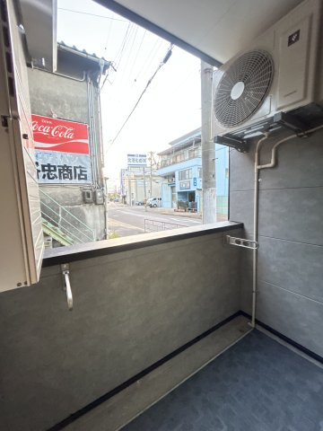 グランメゾン福のバルコニー