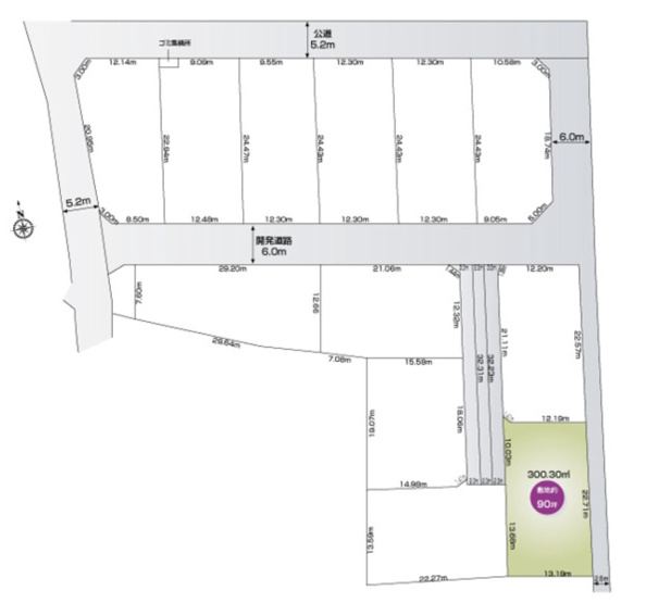 【区画図】 | 羽生市藤井上組　新築戸建　全12棟　10号棟