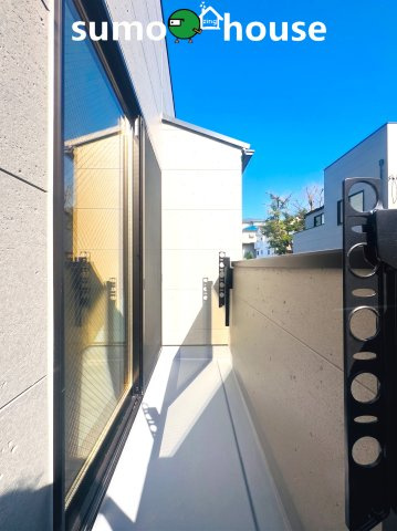梶ヶ谷　13号棟のバルコニー|バルコニー付きです