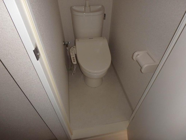 シャルムメゾン本庄のトイレ|トイレもきれいです